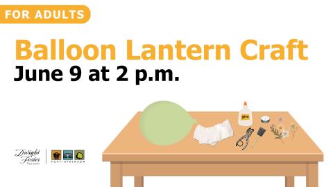 balloon lantern craft