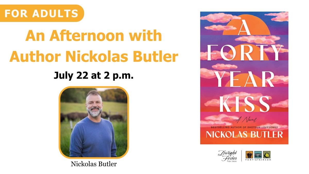 an afternoon with author nickolas butler