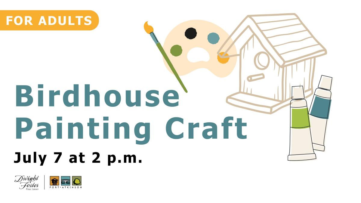 birdhouse painting craft