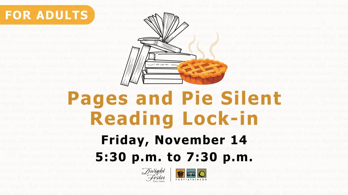 pages and pie reading lock in info